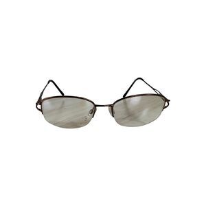 Genesis Altair Cinnamon Glasses Frames Half Rim Brown Bronze G5000 -Needs Lenses